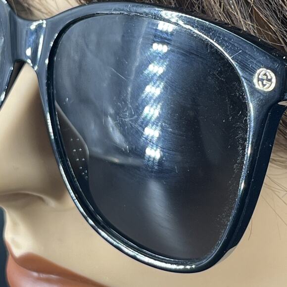 Gucci Black Cat Eye Ladies Sunglasses GG0024S 001, 58 - 16-140 main image 14